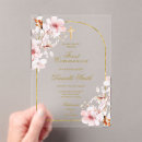 Search for cherry blossoms invitations Elegant