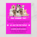 Search for dog grooming flyers Veterinary