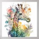 Search for giraffe portrait posters Outdoors
