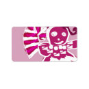Search for gingerbread labels Pink