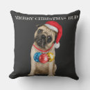 Search for pug christmas cushions Dog lover