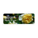 Search for yellow roses return address labels Nature