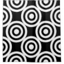 Search for black and white circle shower curtains Geometric
