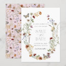 Search for wildflower save the dates Summer
