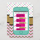 Search for cell phone invitations Teen