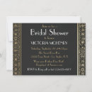 Search for african american bridal shower invitations Great gatsby