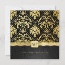 Search for damask birthday invitations Fifty
