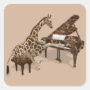 Search for funny music stickers Giraffe