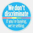 Search for discrimination stickers Rights