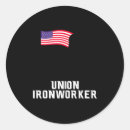 Search for union workers stickers Construction worker