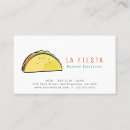 Search for mexican restaurant business cards Taco