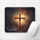 Search for christian cross mousepads Christianity