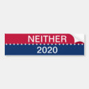 Search for neither bumper stickers Election