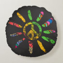 Search for peace sign cushions Colourful