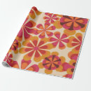 Search for daisy print wrapping paper Retro