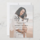 Search for photo baby shower invitations Minimalist