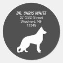 Search for return address dog stickers Modern