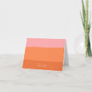 Search for pink stripes note cards Girly