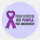 Search for purple awareness stickers Overdose