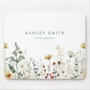 Search for wildflower mousepads Boho