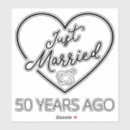 Search for just married couple stickers Honeymoon