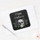 Search for victorian skull stickers Black