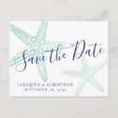 Search for beach wedding save the date postcards Tropical