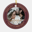 Search for rustic wedding christmas tree decorations Our first christmas engaged