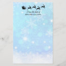 Search for snowflake stationery paper Reindeer