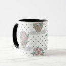 Search for floral polka dots mugs White