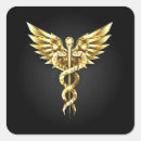 Search for gold caduceus stickers Graduation