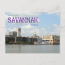 Search for savannah postcards Downtown