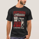 Search for retired lineman tshirts Sleet