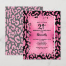 Search for girly 21st birthday invitations Elegant