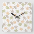Search for autumn clocks Leaf