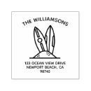 Search for beach address rubber stamps California