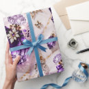 Search for amethyst wrapping paper Crystal