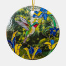 Search for hummingbird christmas tree decorations Floral