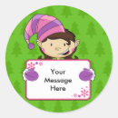 Search for elf girl stickers Red