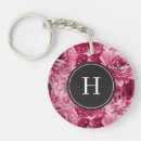 Search for pretty monogram key rings Girly