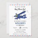 Search for vintage plane invitations Boy