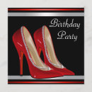 Search for red high heels invitations Stilettos