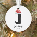 Search for letter j christmas tree decorations Xmas