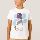 Search for snowman kids tshirts Blue