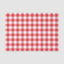 Search for red and white gingham tissue paper Xmas