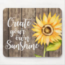 Search for sunshine yellow mousepads Sunflower