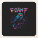 Search for funny pun coasters Crow