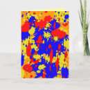 Search for splatter birthday cards Modern
