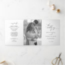 Search for folded wedding programs Elegant