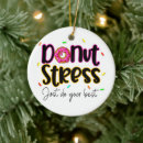 Search for doughnuts christmas tree decorations Pastry